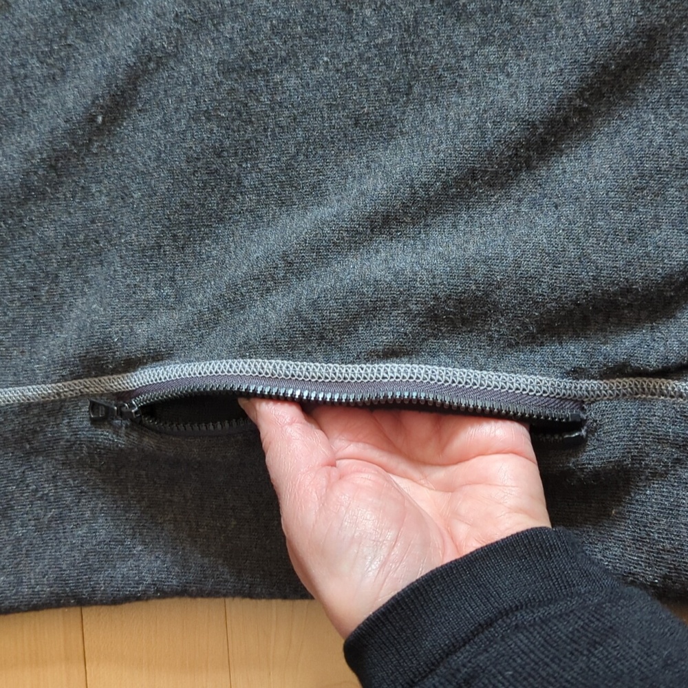 Kuhl Womens Dark Gray Full-Zip Hoodie - Picture 4 of 15